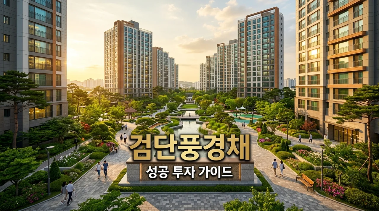 검단제일풍경채2차 핵심 분석: 입지, 시세, 투자 가치 총정리
