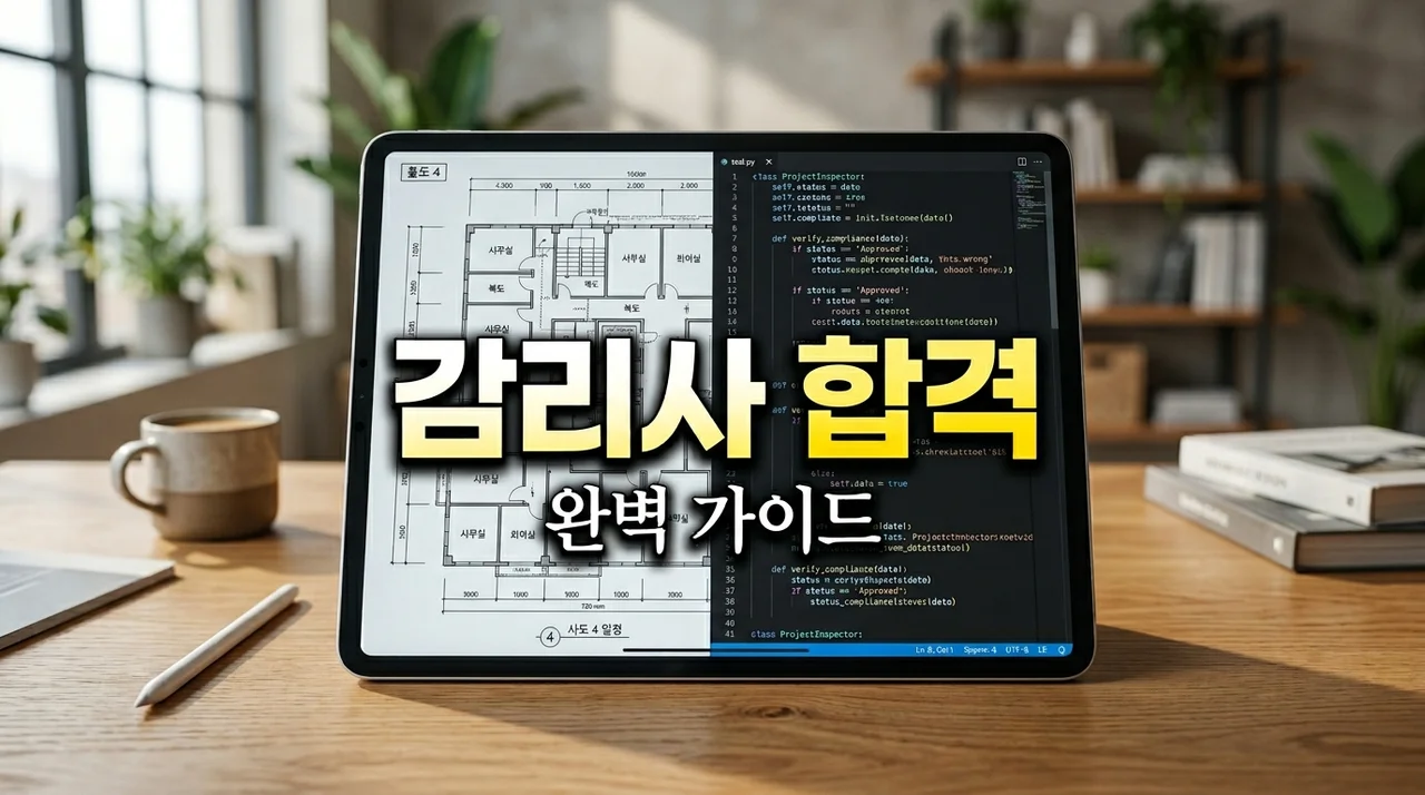 감리사 자격증 응시자격부터 취득까지, 2026년 완벽 가이드!