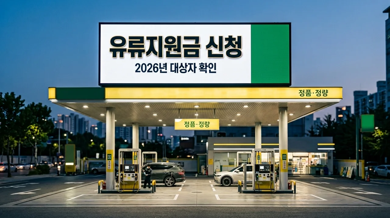2026 유류지원금 신청방법 및 대상자 기준 (최대 50만원 확인)
