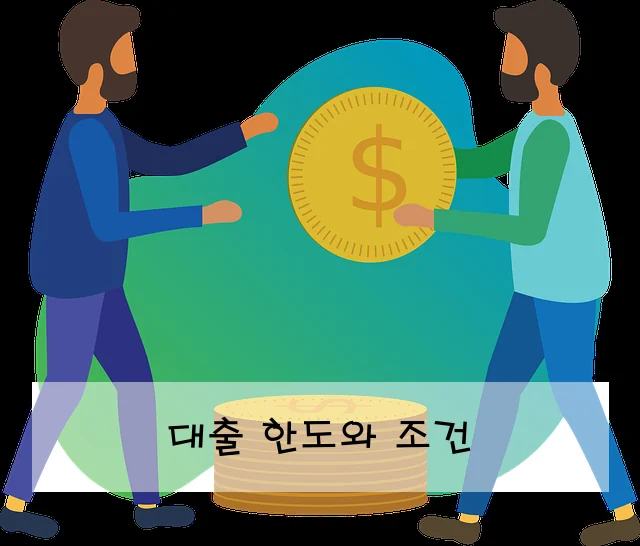 대출 한도와 조건