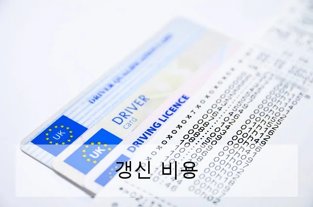 갱신 비용