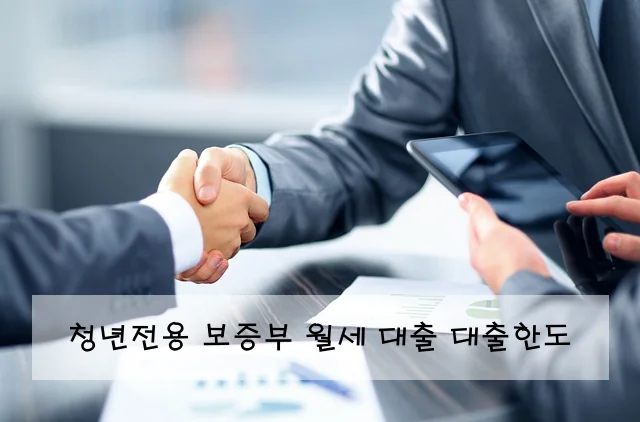 청년전용 보증부 월세 대출 대출한도