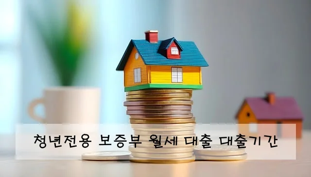 청년전용 보증부 월세 대출 대출기간