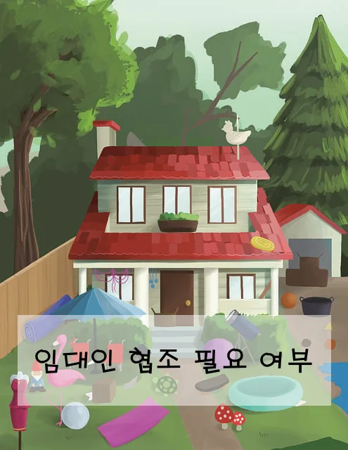 임대인 협조 필요 여부