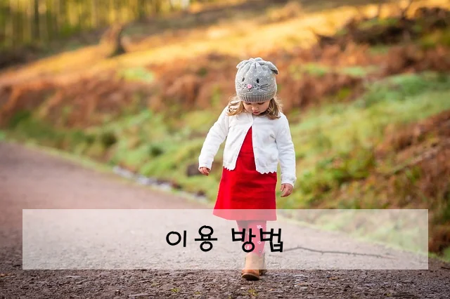 이용 방법