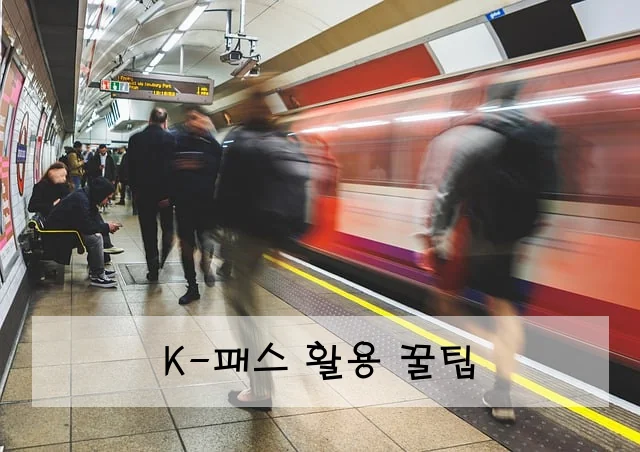K-패스 활용 꿀팁