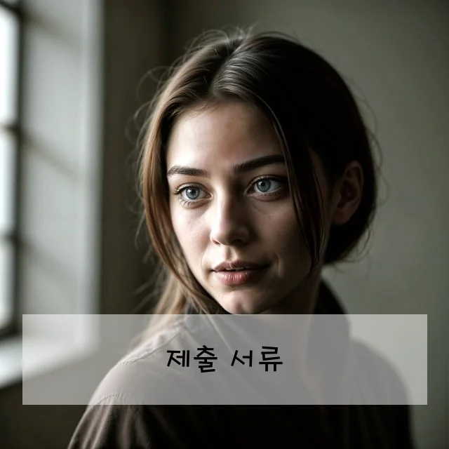 제출 서류