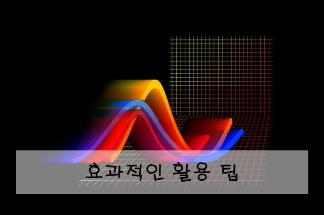 효과적인 활용 팁