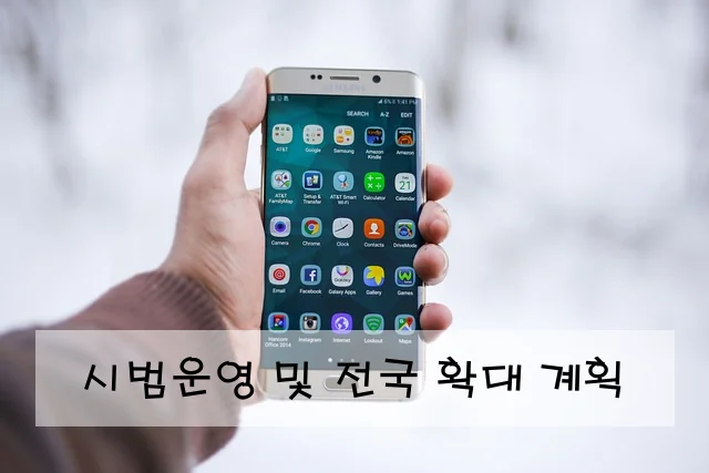 시범운영 및 전국 확대 계획