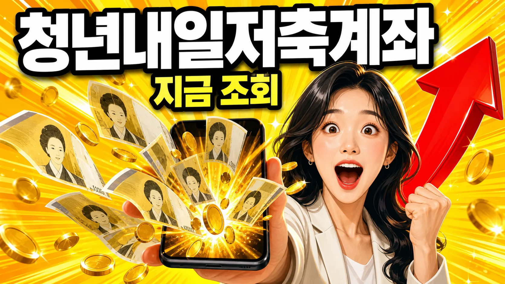 청년내일저축계좌로 목돈을 모으는 청년