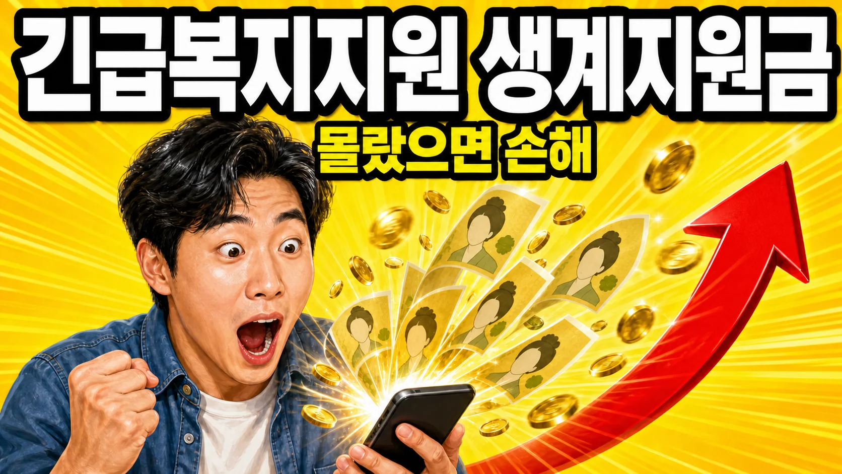 2026 긴급복지지원 생계지원금 4인 199만원, 신청자격·재산기준·신청방법 총정리