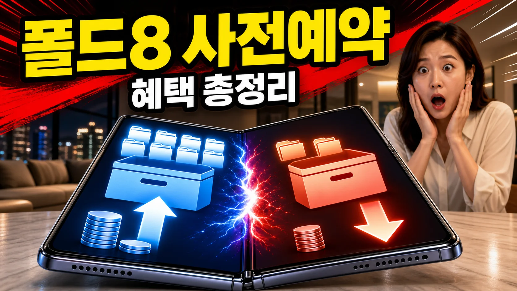 갤럭시 Z 폴드8·폴드8 울트라 사전예약 총정리 — 7월 28일 시작, 더블 스토리지 혜택·가격·차이 비교